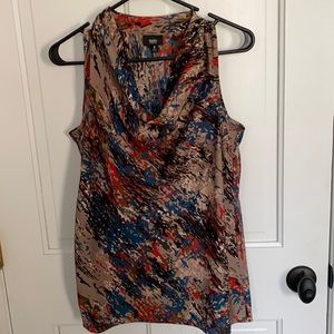 Mossimo sleeveless cowl neck blouse Size S